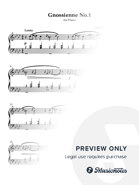 Gnossienne No.1