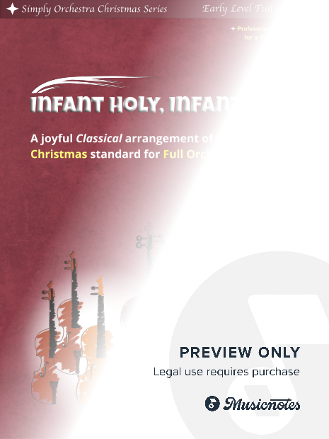 Infant Holy, Infant Lowly (Full Orchestra)