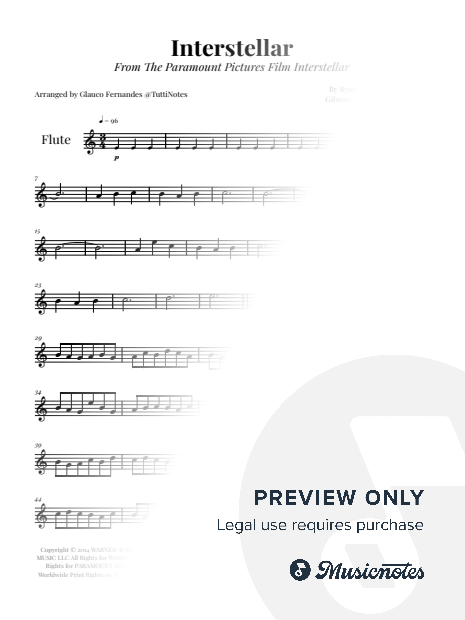 Interstellar - Main Theme | FLUTE SOLO