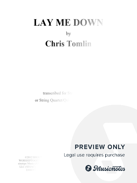 Lay Me Down