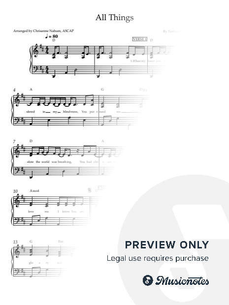 All Things (Sovereign Grace Music)
