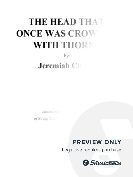 The Head That Once Was Crowned with Thorns