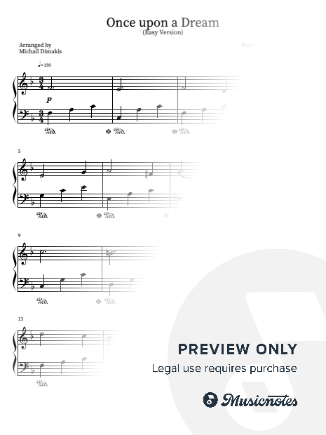 Once Upon a Dream Waltz (Easy Version)