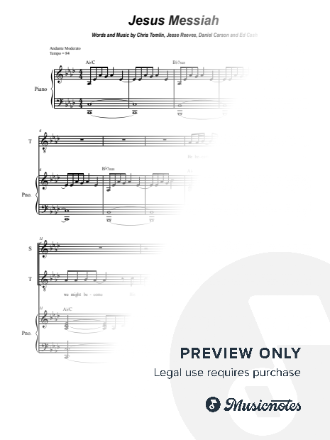 Jesus Messiah (Duet for Soprano and Tenor solo)