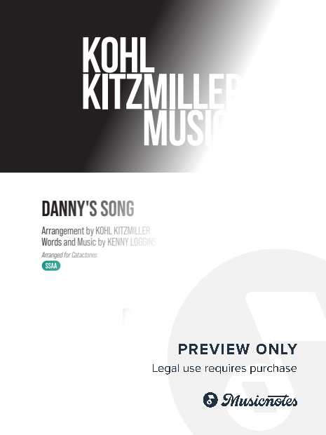 Danny's Song (SSAA)