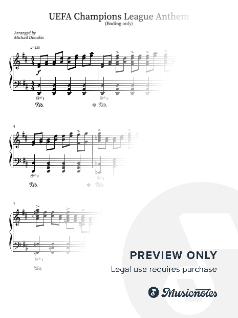 UEFA Champions League Anthem (ending only)