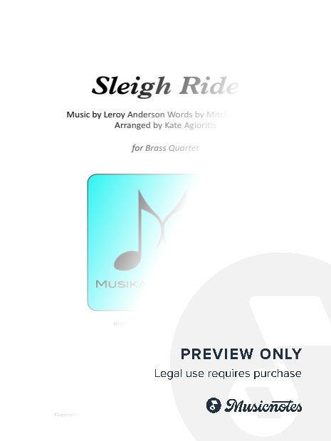 Sleigh Ride - Brass Quartet