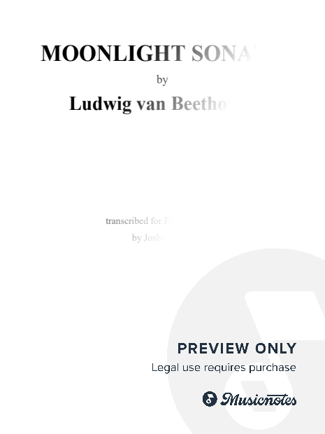 Beethoven: Piano Sonata No. 14 in C-Sharp Minor, Op. 27 No. 2, “Moonlight” (Transposed to D Minor)