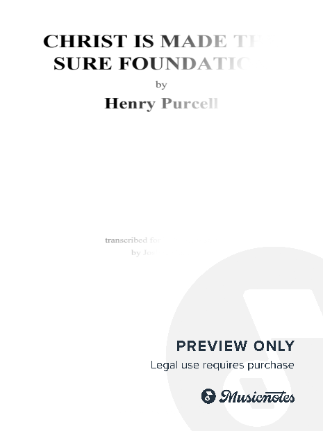 Christ Is Made the Sure Foundation