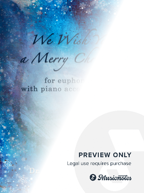 We Wish You a Merry Christmas - Euphonium with Piano accompaniment