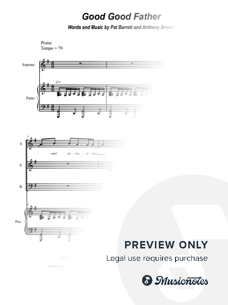 Good Good Father (SATB)