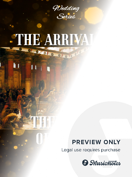 THE ARRIVAL OF THE QUEEN OF SHEBA (from "Solomon") (Handel)