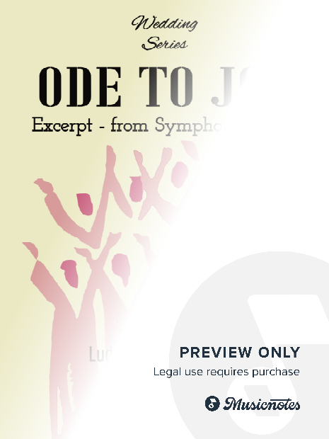 Ode To Joy - sextet (Excerpt from Symphony No. 9)