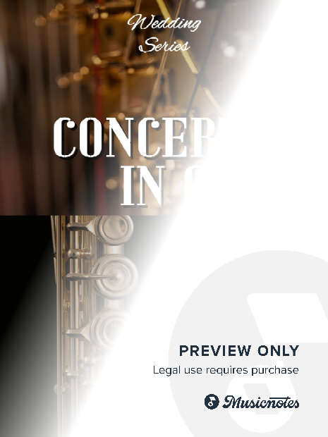 Concerto in C for Flute and Harp - II Movement