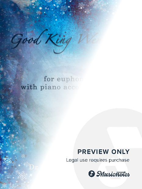 Good King Wenceslas - Euphonium with Piano accompaniment