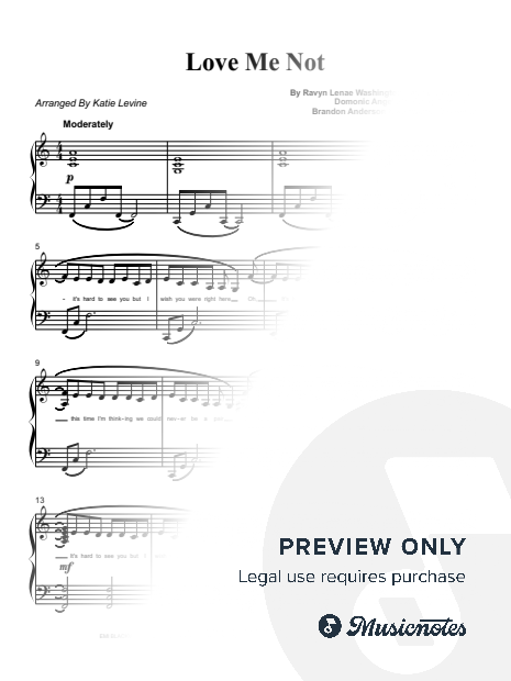 Love Me Not [intermediate, 3 pages]