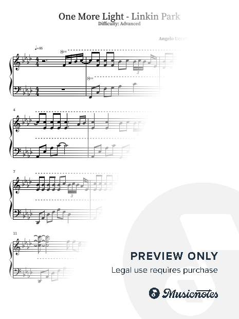 One More Light - Linkin Park (Advanced Version)