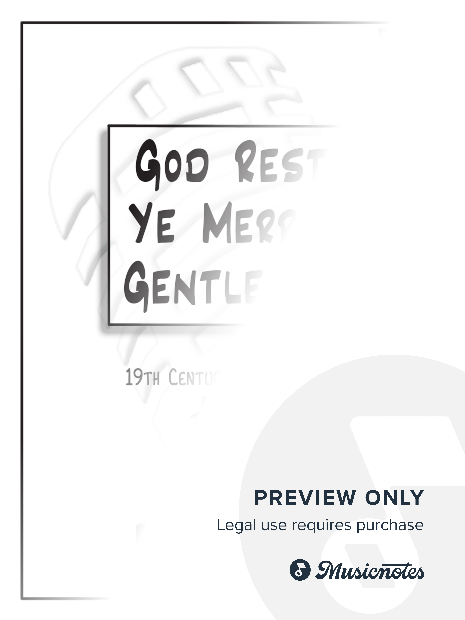 God Rest Ye Merry, Gentlemen (Brass Quartet)