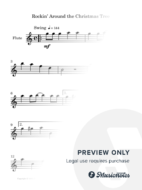 Rockin' Around The Christmas Tree | FLUTE