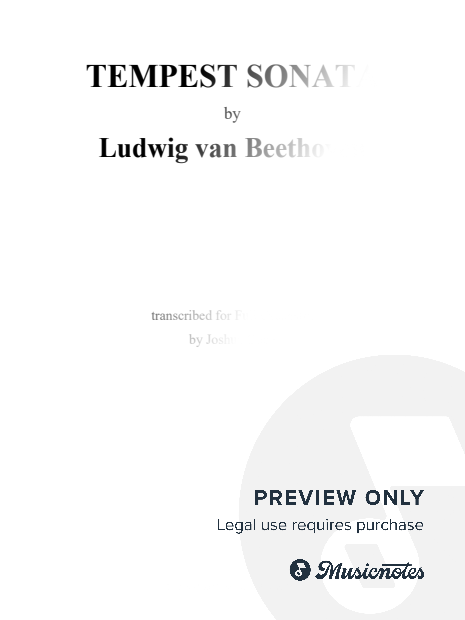 Beethoven: Piano Sonata No. 17 in D Minor, Op. 31 No. 2 “Tempest”