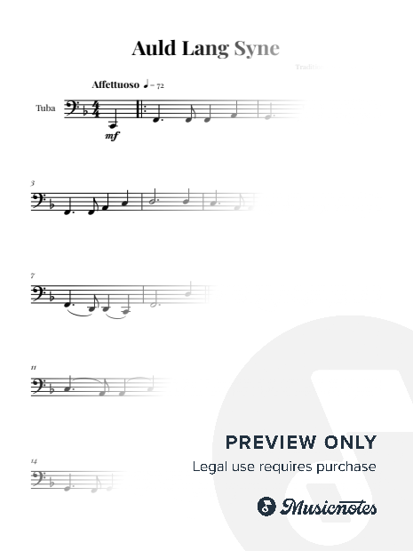 Auld Lang Syne | TUBA