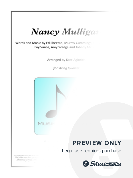 Nancy Mulligan - Ed Sheeran - String Quartet