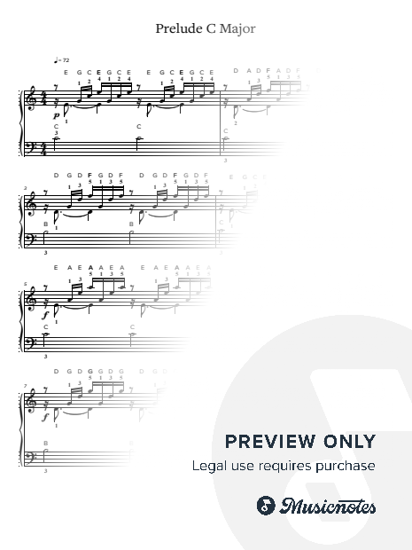 Prelude in C Major BWV 846