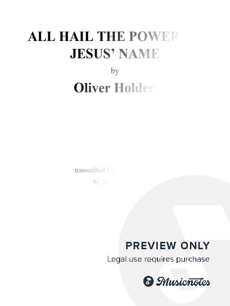 All Hail the Power of Jesus' Name (Alternate Version)