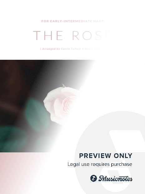 The Rose - Early-Intermediate for Harp