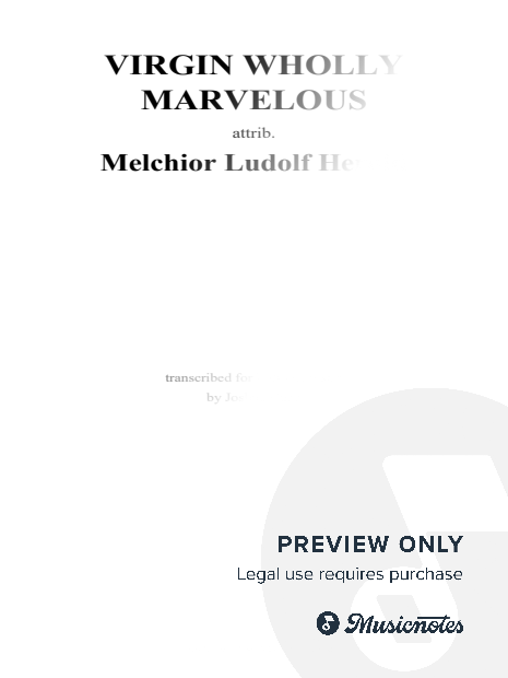 Virgin Wholly Marvelous (Alternate Version)