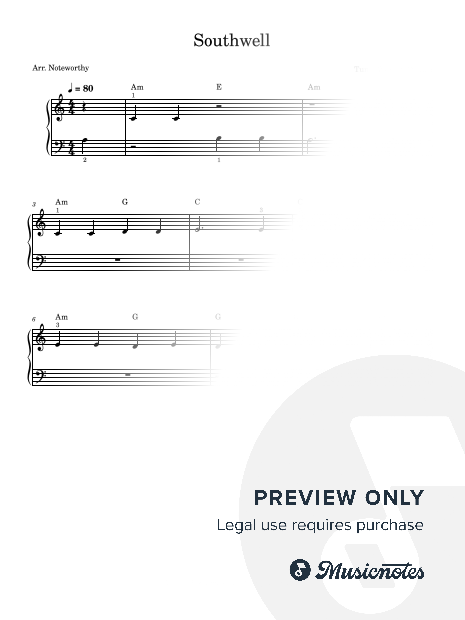 Not All the Blood of Beasts [Quick Learn Solo - Very Easy Beginner] SOUTHWELL - Lent Hymn