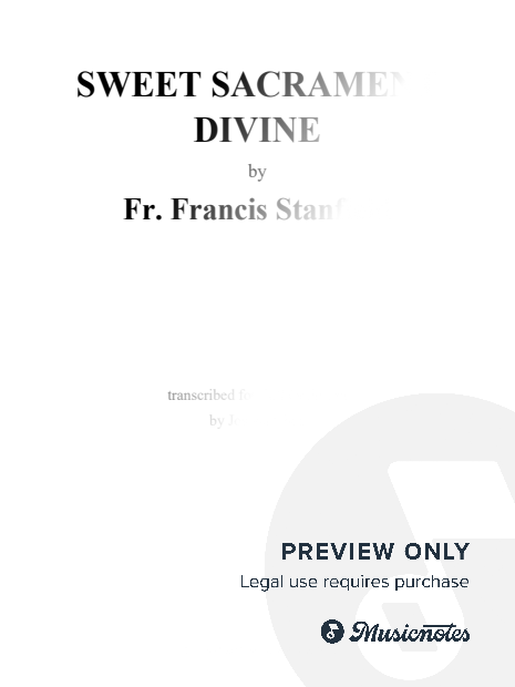 Sweet Sacrament Divine