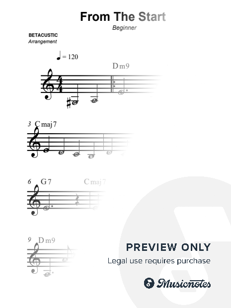 From the Start - Laufey [beginner]