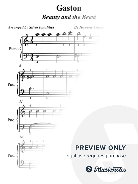 Gaston Easy Piano