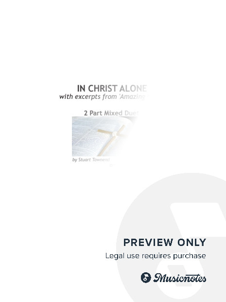 In Christ Alone for Alto/Tenor Duet with Piano