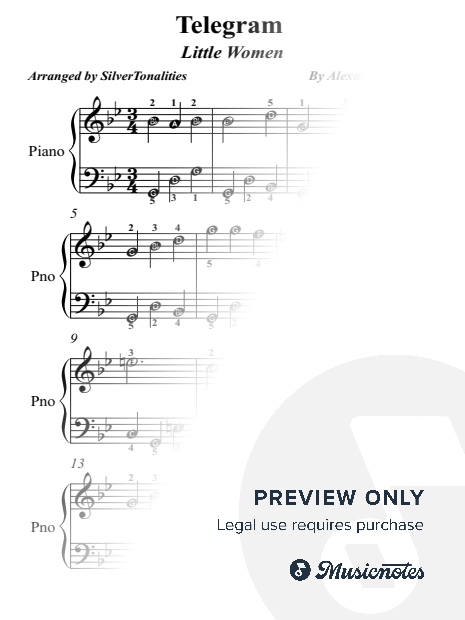 Telegram Easy Piano
