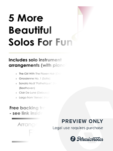 5 More Beautiful Flute Solos for Fun - with FREE BACKING TRACKS & piano accompaniment