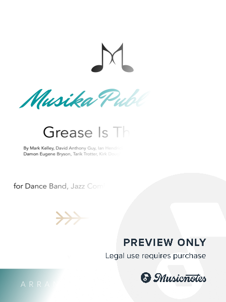 Grease (is the Word) - Dance Band or Jazz Combo with vocalist