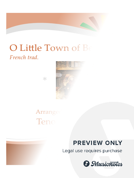 O Little Town Of Bethlehem for tenor horn solo - with FREE BACKING TRACK and piano play along