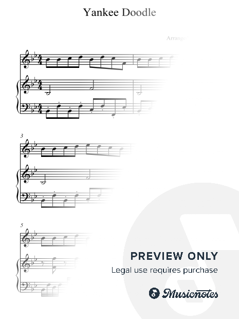 Yankee Doodle - Piano & Violin Duet