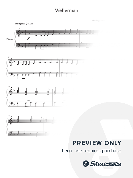 WELLERMAN (Piano)