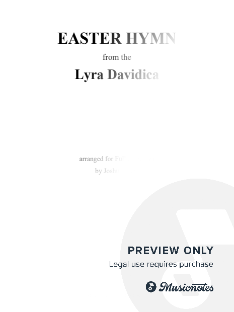 EASTER HYMN (Lyra Davidica)