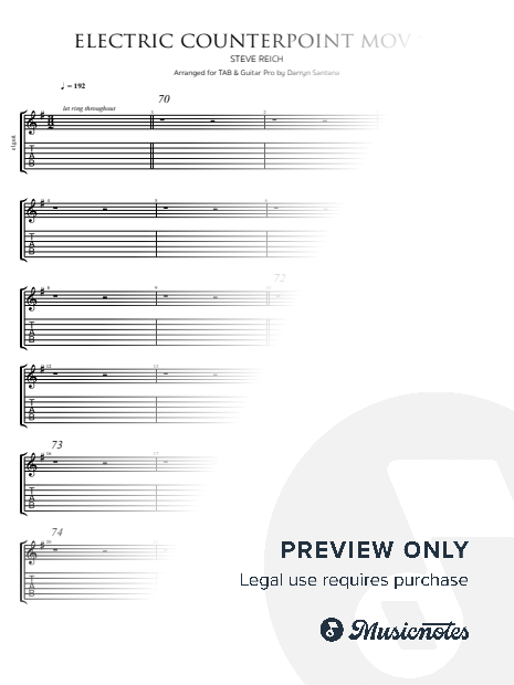 Electric Counterpoint Mov iii