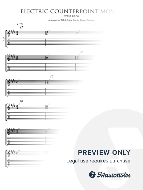 Electric Counterpoint Mov ii