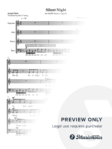 Silent Night SATB