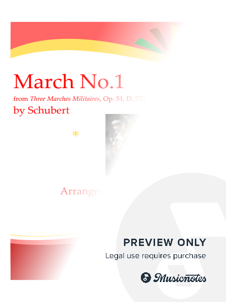 Marche Militaire No.1 (Schubert) - flute duet