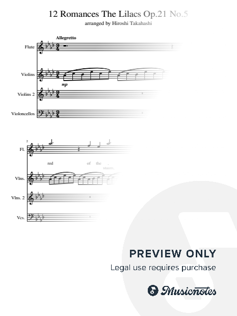 Op.21 No.5 Lylac's