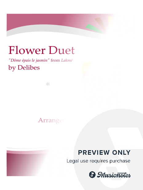 Flower Duet (Delibes) - trombone duet