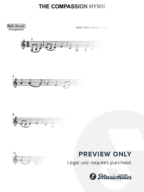 Compassion Hymn - violin