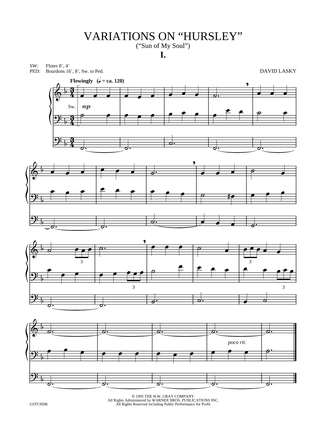 Variations on "Hursley"
